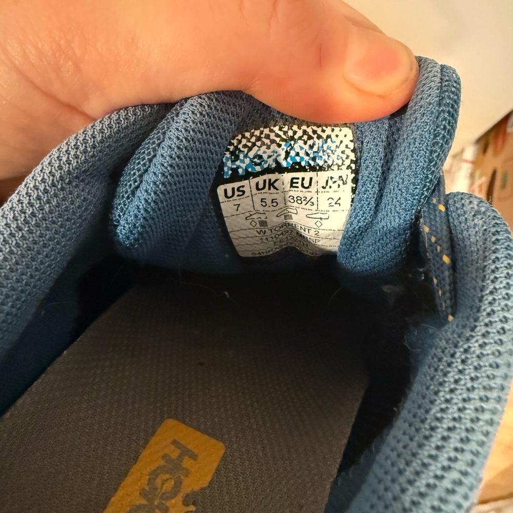 Hoka Athletic Shoes in Black and Yellow 7 - Picture 6 of 6
